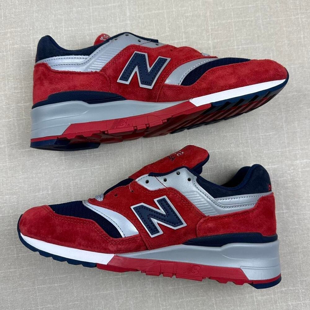 New Balance 997 "Connoisseur Ski Red" Made in USA Men 7 - Picture 4 of 6